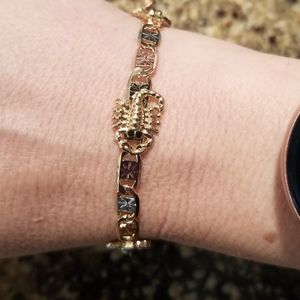3 SCORPION STAR LINK BRACELET